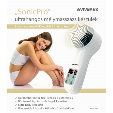 Ultrahangos mélymasszázs készülék
